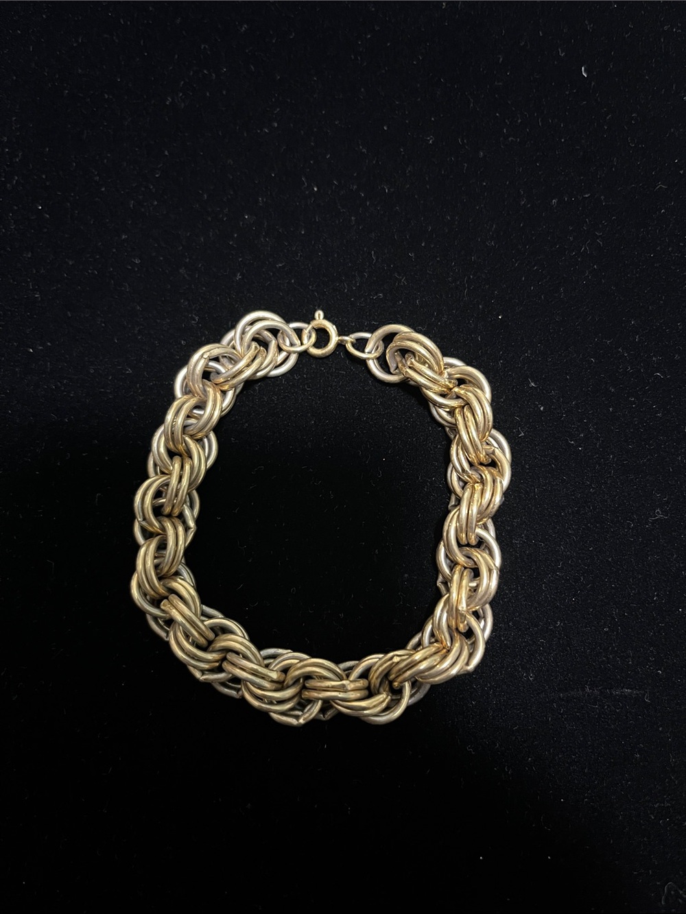 Goldtone Chain Link Bracelet